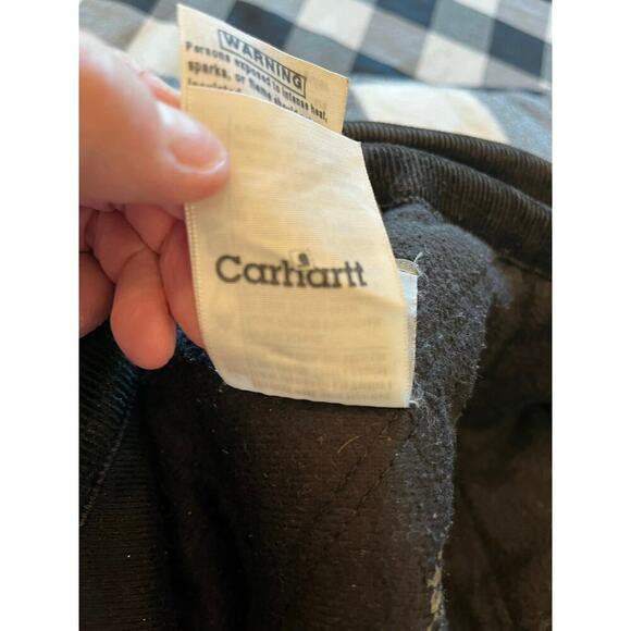 VTG Carhartt J14 BRN Santa Fe Western Work Barn Coat Jacket Men Large Canvas - Picture 13 of 13